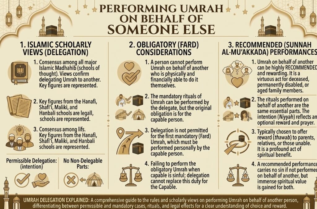 umrah on behalf of someone